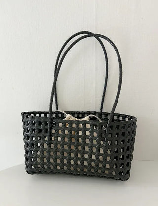 Picnic Net Bag Inner Bag Set Summer Resort Look Bag Shoulder Bag
