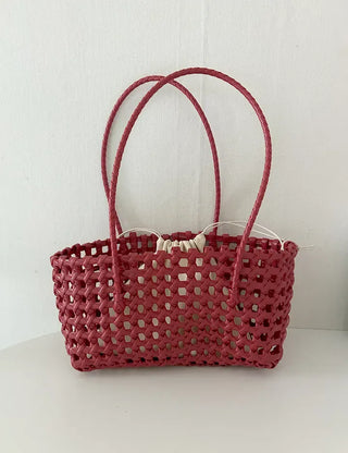 Picnic Net Bag Inner Bag Set Summer Resort Look Bag Shoulder Bag