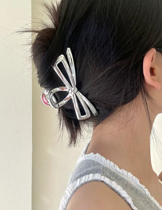 Silver Claw Clip Collection Large Updo Summer Hairpins Hairpins