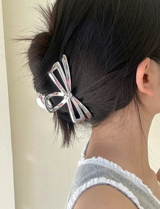 Silver Claw Clip Collection Large Updo Summer Hairpins Hairpins
