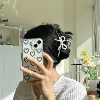 Silver Claw Clip Collection Large Updo Summer Hairpins Hairpins