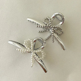 Silver Claw Clip Collection Large Updo Summer Hairpins Hairpins