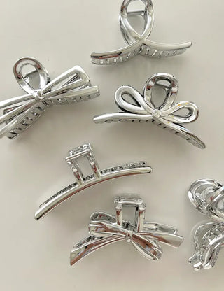 Silver Claw Clip Collection Large Updo Summer Hairpins Hairpins