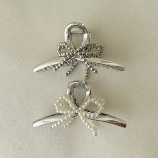Silver Claw Clip Collection Large Updo Summer Hairpins Hairpins