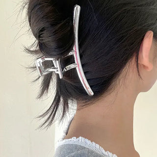 Silver Claw Clip Collection Large Updo Summer Hairpins Hairpins