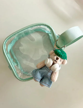 Headset, Teddy Bear, Keyring, Bag Decoration, Couple Keyholder