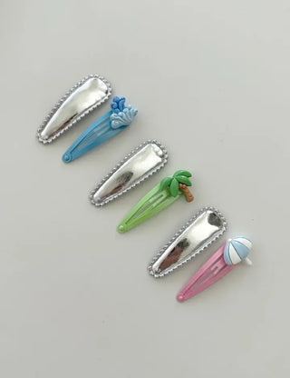 Snap clip set beach mini hair clip girls' hair clip