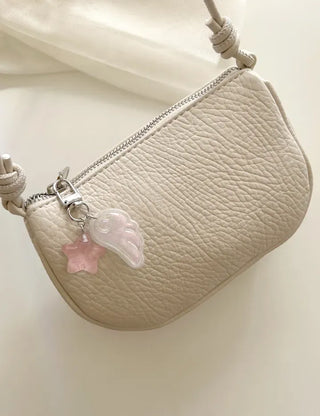 Angel wing keyring phone strap tumbler charm keychain