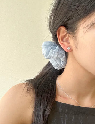 Set of 8 Cubic Earrings Simple Daily Mini Earrings