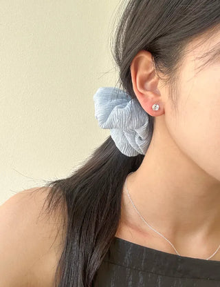 Set of 8 Cubic Earrings Simple Daily Mini Earrings