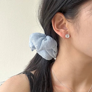 Set of 8 Cubic Earrings Simple Daily Mini Earrings