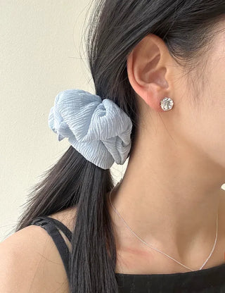 Set of 8 Cubic Earrings Simple Daily Mini Earrings