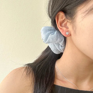 Set of 8 Cubic Earrings Simple Daily Mini Earrings