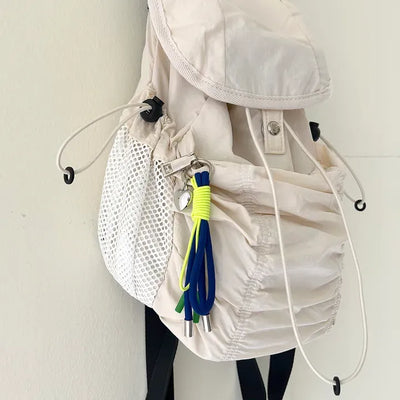Neon strap keyring heart bag charm phone strap