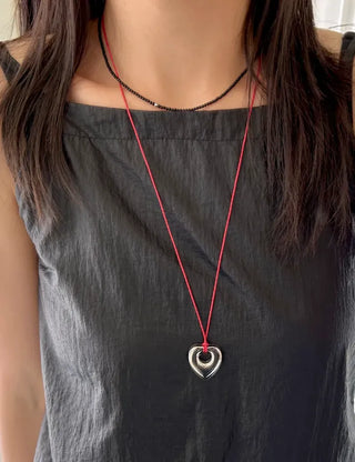 Surgical Ball Bead Necklace for Women Daily Layering