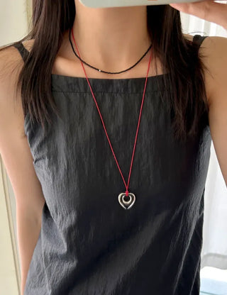 Surgical Ball Bead Necklace for Women Daily Layering