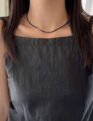 Surgical Ball Bead Necklace for Women Daily Layering