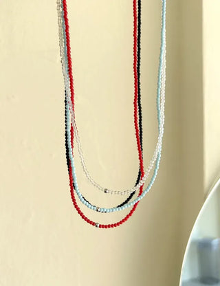 Surgical Ball Bead Necklace for Women Daily Layering