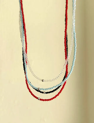 Surgical Ball Bead Necklace for Women Daily Layering