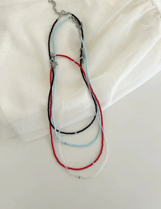 Surgical Ball Bead Necklace for Women Daily Layering