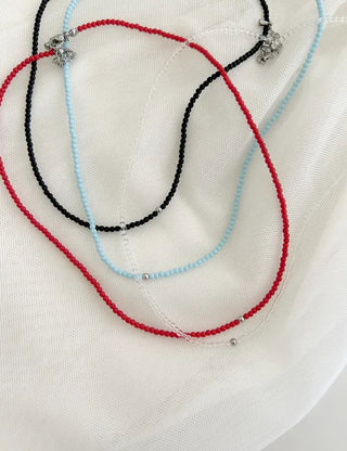 Surgical Ball Bead Necklace for Women Daily Layering