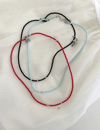 Surgical Ball Bead Necklace for Women Daily Layering