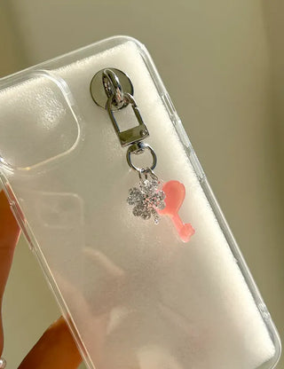Lucky Key Keyring Four-Leaf Clover Mini Keyholder