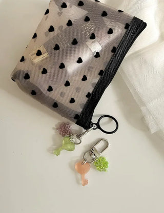 Lucky Key Keyring Four-Leaf Clover Mini Keyholder