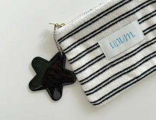Glitter mirror keyring bag decoration hand mirror bag charm