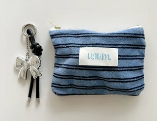 Leather strap ribbon keyring bag charm car keyring key holder