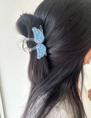 Angel Half-Up Hair Clip Mini Updo Hairpin
