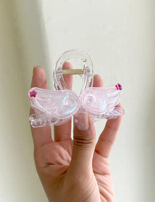 Angel Half-Up Hair Clip Mini Updo Hairpin