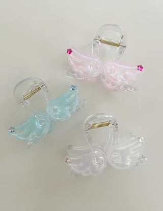 Angel Half-Up Hair Clip Mini Updo Hairpin