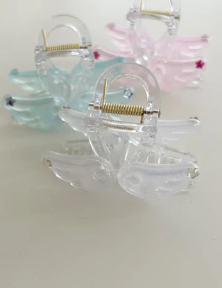 Angel Half-Up Hair Clip Mini Updo Hairpin
