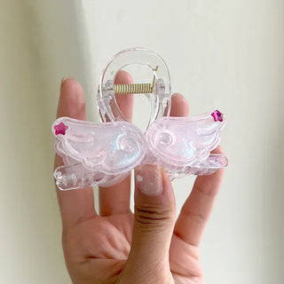 Angel Half-Up Hair Clip Mini Updo Hairpin