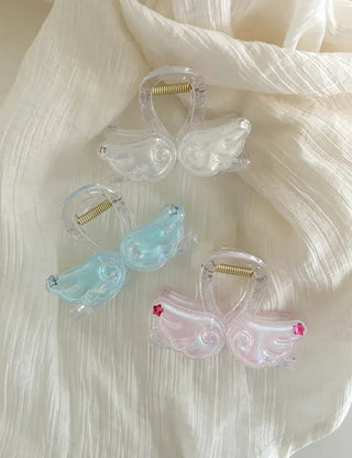 Angel Half-Up Hair Clip Mini Updo Hairpin