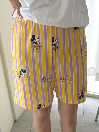 Disney pajamas shorts couple pajamas loungewear