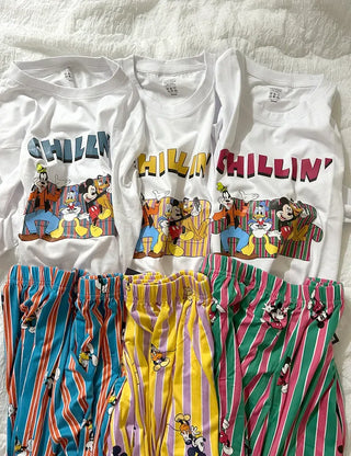 Disney pajamas shorts couple pajamas loungewear