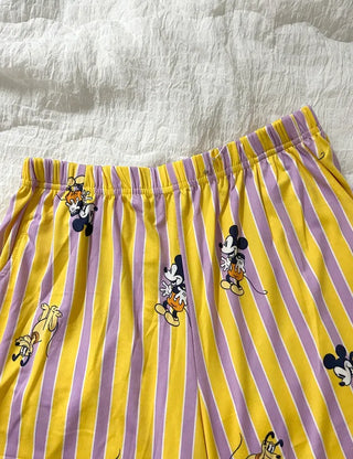 Disney pajamas shorts couple pajamas loungewear