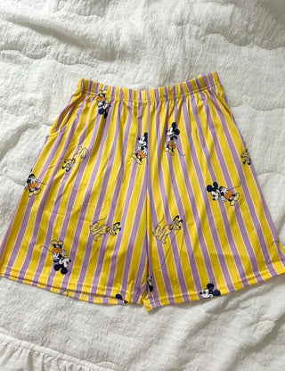 Disney pajamas shorts couple pajamas loungewear