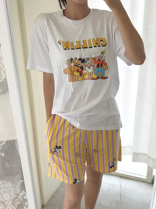 Sofa Disney short-sleeve t-shirt unisex loungewear