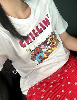 Sofa Disney short-sleeve t-shirt unisex loungewear