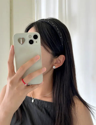Cubic Dot Headband Hairband Wide Slim Size 2