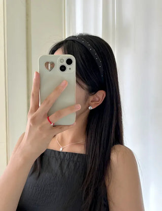 Cubic Dot Headband Hairband Wide Slim Size 2