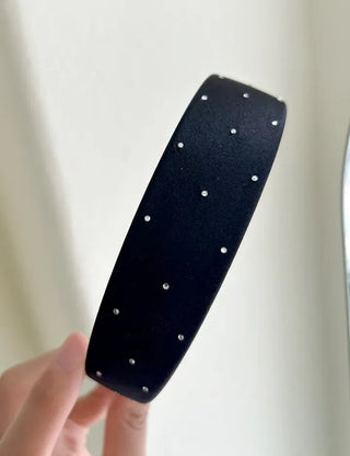 Cubic Dot Headband Hairband Wide Slim Size 2