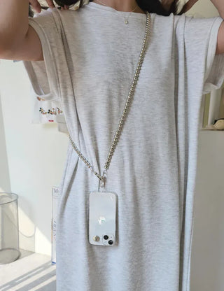 Bead phone strap cellphone cord necklace cross strap