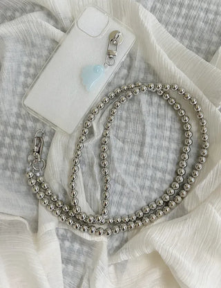 Bead phone strap cellphone cord necklace cross strap