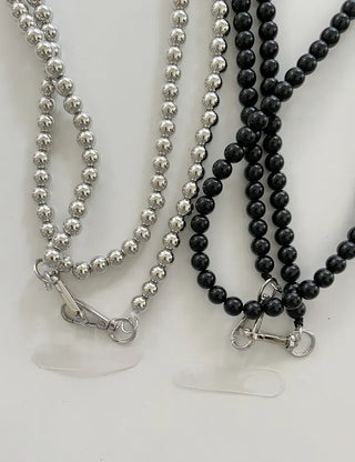 Bead phone strap cellphone cord necklace cross strap