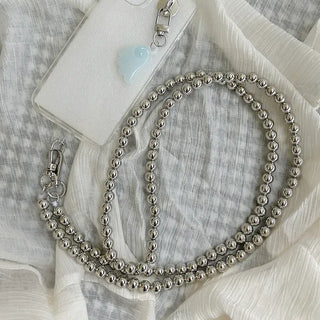 Bead phone strap cellphone cord necklace cross strap