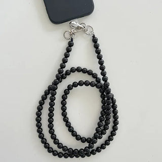 Bead phone strap cellphone cord necklace cross strap
